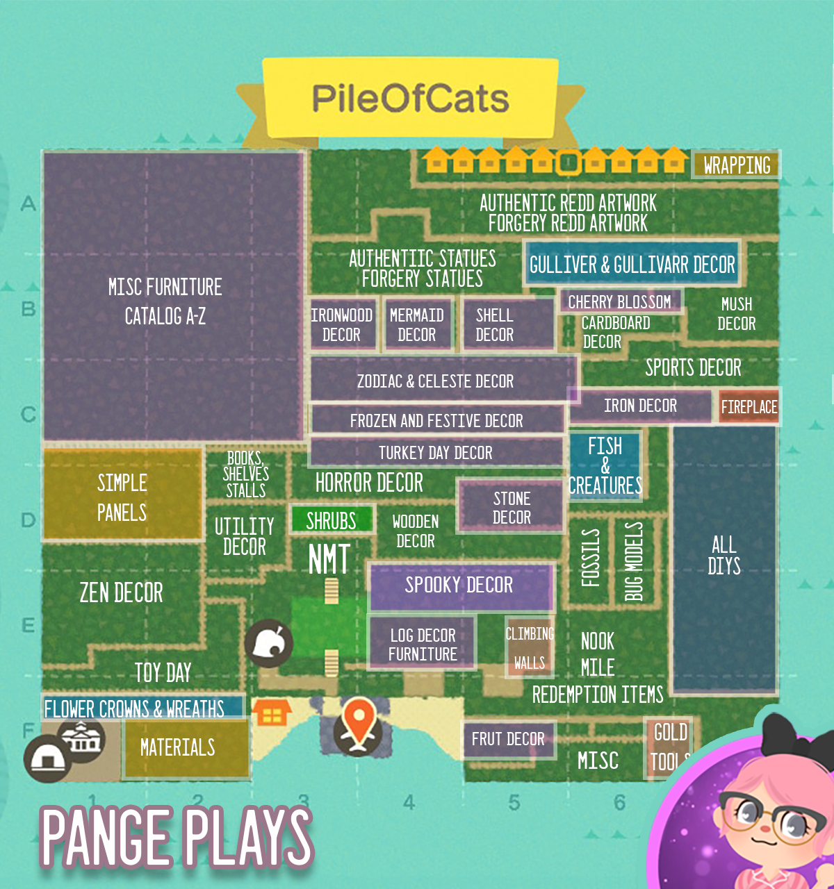 Animal Crossing Treasure Islands Pile of Cat