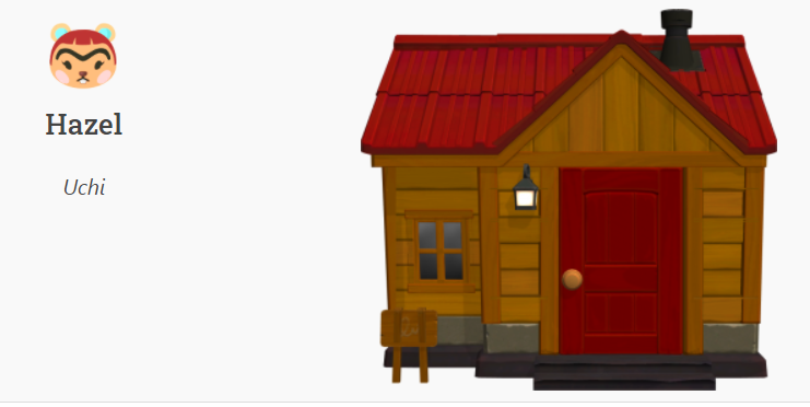 Hazel - Sisterly Villager Animal Crossing New Horizons