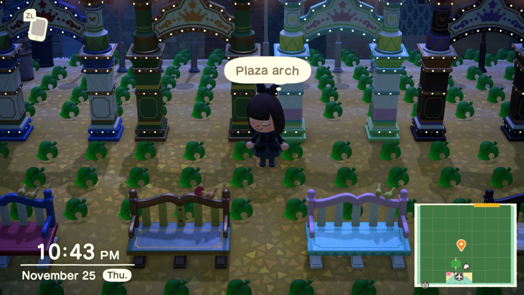 Plaza arch Animal Crossing New Horizons Treasure Island