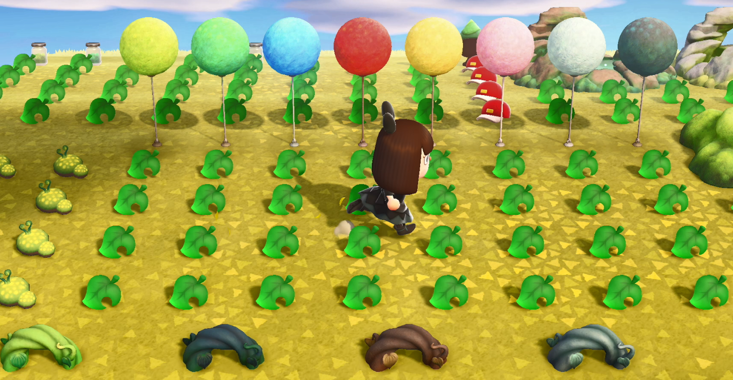 Animal Crossing New Horizons 2.0 Update Moss Ballon