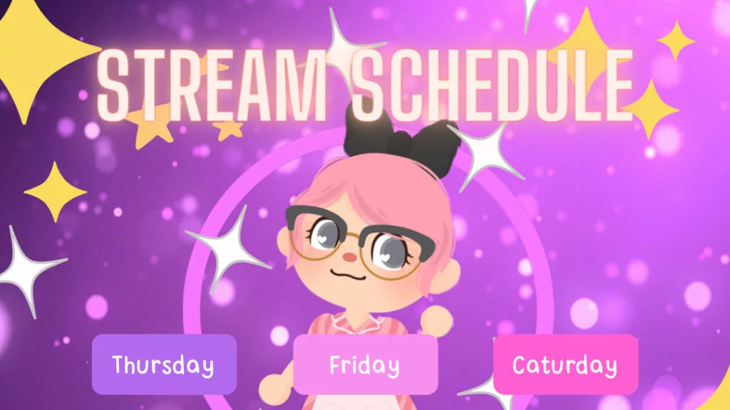 Pange's Streaming Schedule