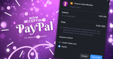 PayPal now accepted