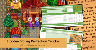 Stardew Valley Perfection Tracker - MULTIPLAYER